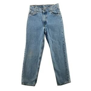 Vintage 90s Levi’s 550 Kids Boys Jeans Size 12 Relaxed Fit Denim